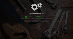 Desktop Screenshot of gastronomica.se
